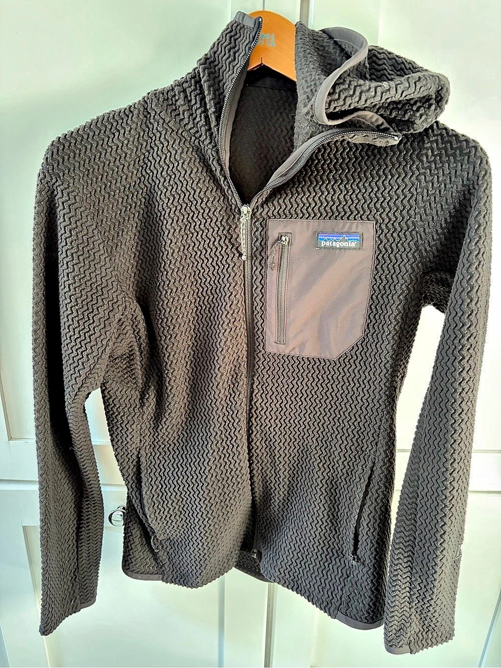 Patagonia R1 Air Full-Zip Hoody BLACK Women'Small